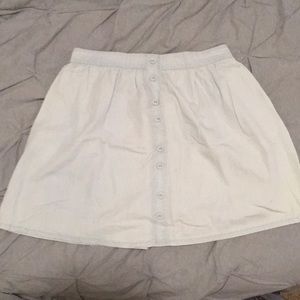 Chambray skirt
